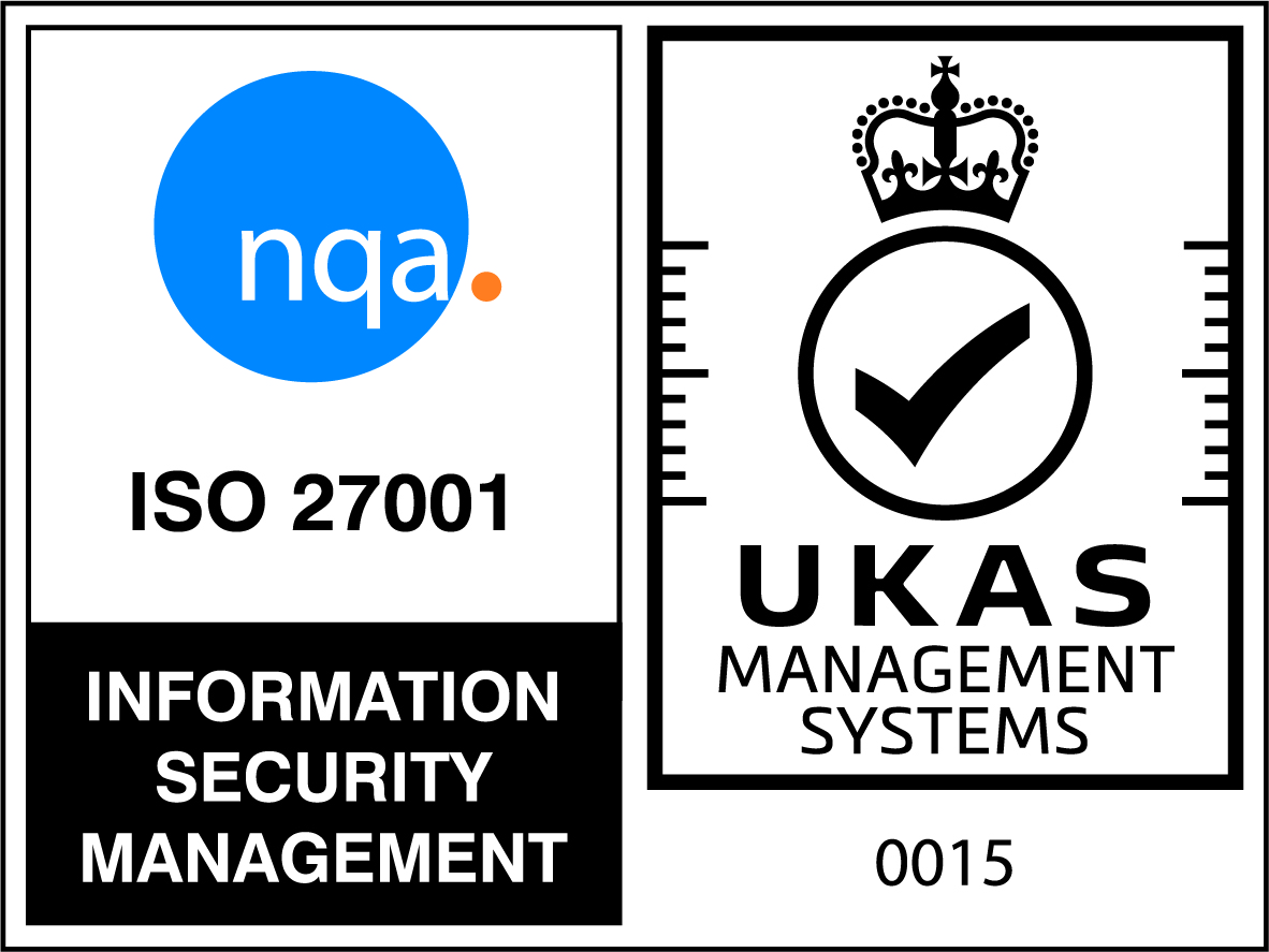 NQA ISO 27001 Logo - UKAS